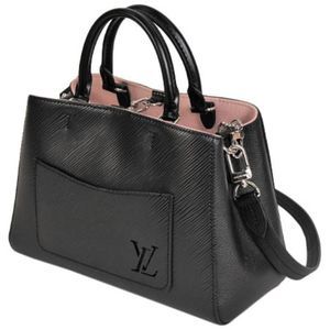 Marrell Tote BB Handbag Shoulder Bag Epi Leather Monogram Noir black